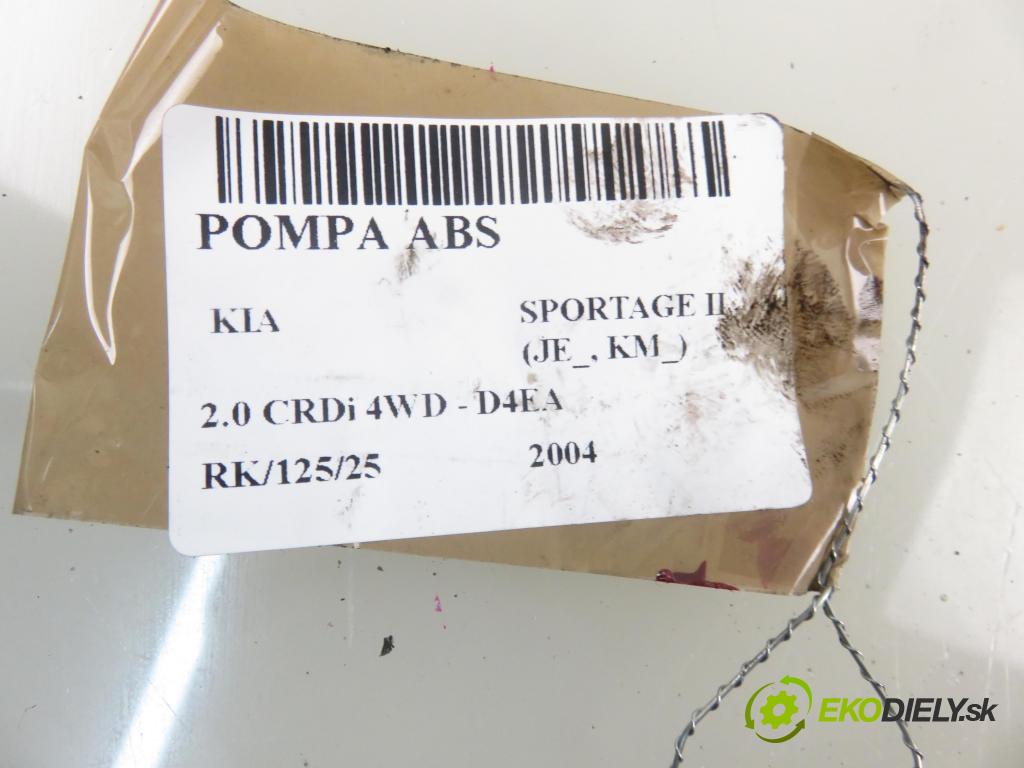 KIA SPORTAGE (JE_, KM_) SUV 2004 85,00 2.0 CRDi 113 4WD - D4EA 1991,00 Pumpa ABS 589002E150 ; 589202E150 (Pumpy ABS)