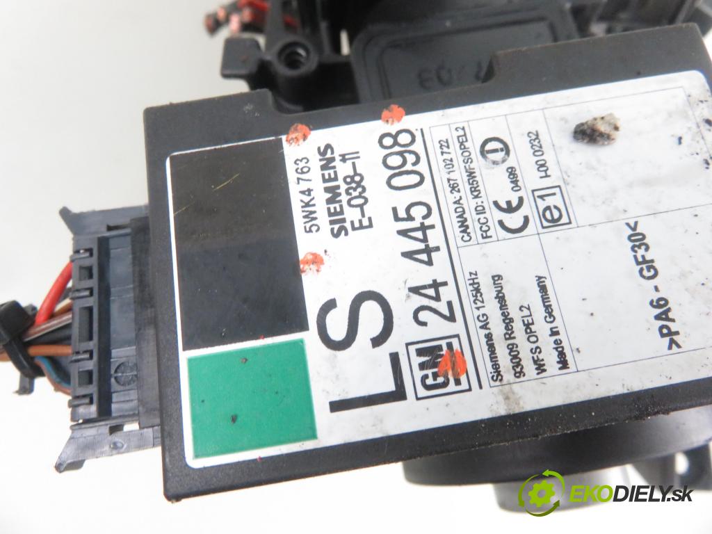 OPEL ASTRA G liftback (T98) HB 2008 66,00 1.4 - Z 14 XEP 1364,00 spinačka 24445098 ; 5WK4763 (Spínacie skrinky a kľúče)