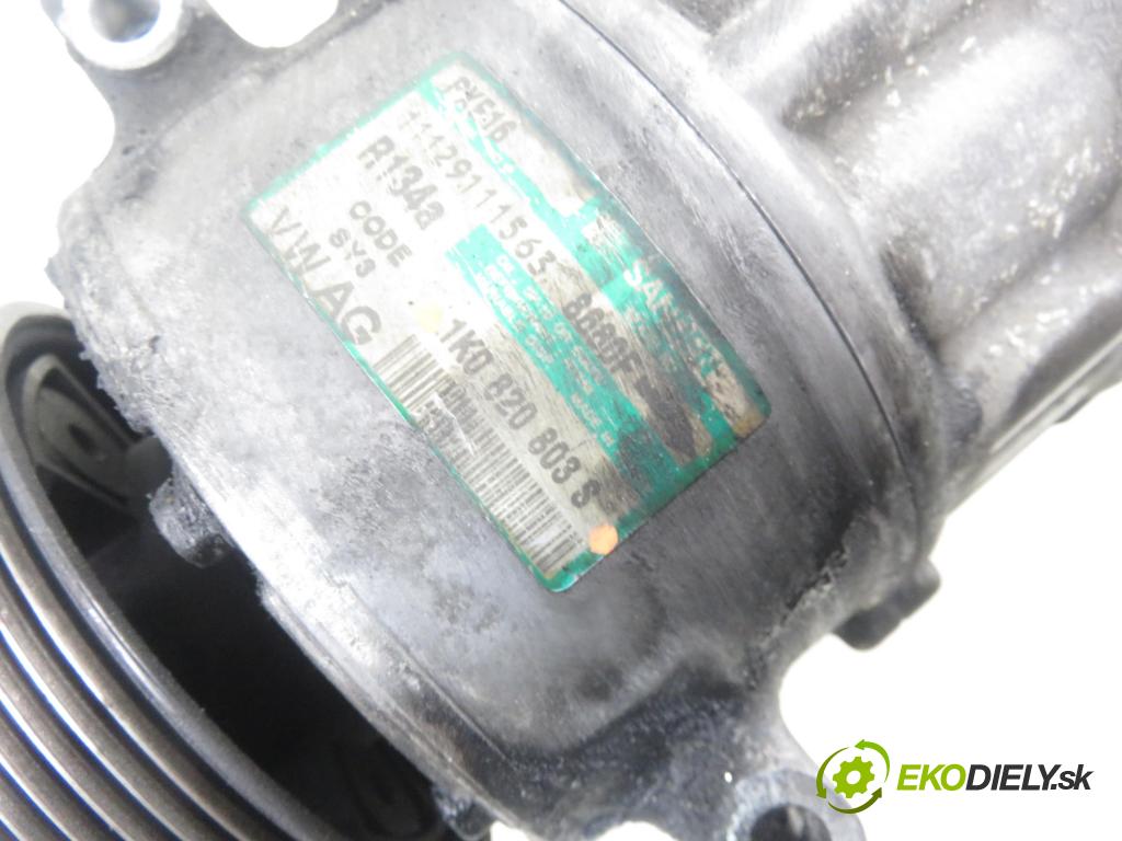 VW PASSAT B6 Variant (3C5) KOMBI 2006 103,00 2.0 TDI PD 8V 140 - BMP 1968,00 KOMPRESOR: klimatizácie 1K0820803S (Kompresory klimatizácie)