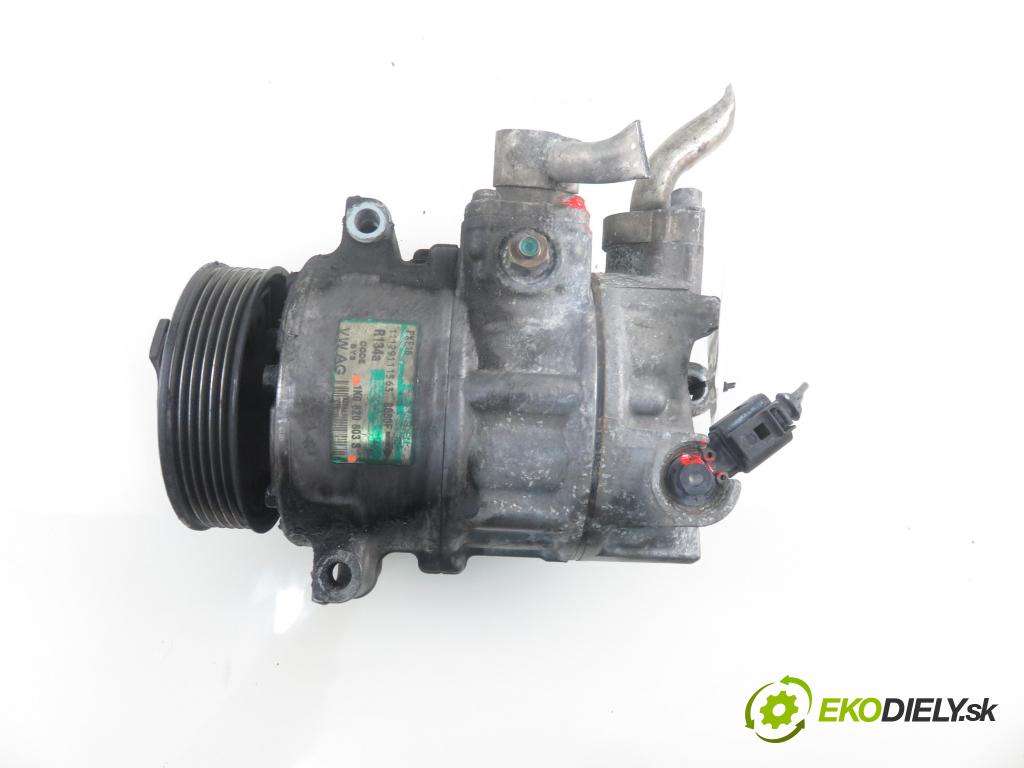 VW PASSAT B6 Variant (3C5) KOMBI 2006 103,00 2.0 TDI PD 8V 140 - BMP 1968,00 KOMPRESOR: klimatizácie 1K0820803S (Kompresory klimatizácie)