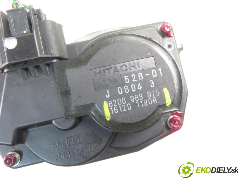 RENAULT SCENIC III (JZ0/1_) MINIVAN 2010 103,00 2.0 16V (JZ0G, JZ0P, JZ1E, JZ1P) - M4R 713 1997,00 Škrtiaca klapka 8200988975 ; 161201190R (Škrtiace klapky)