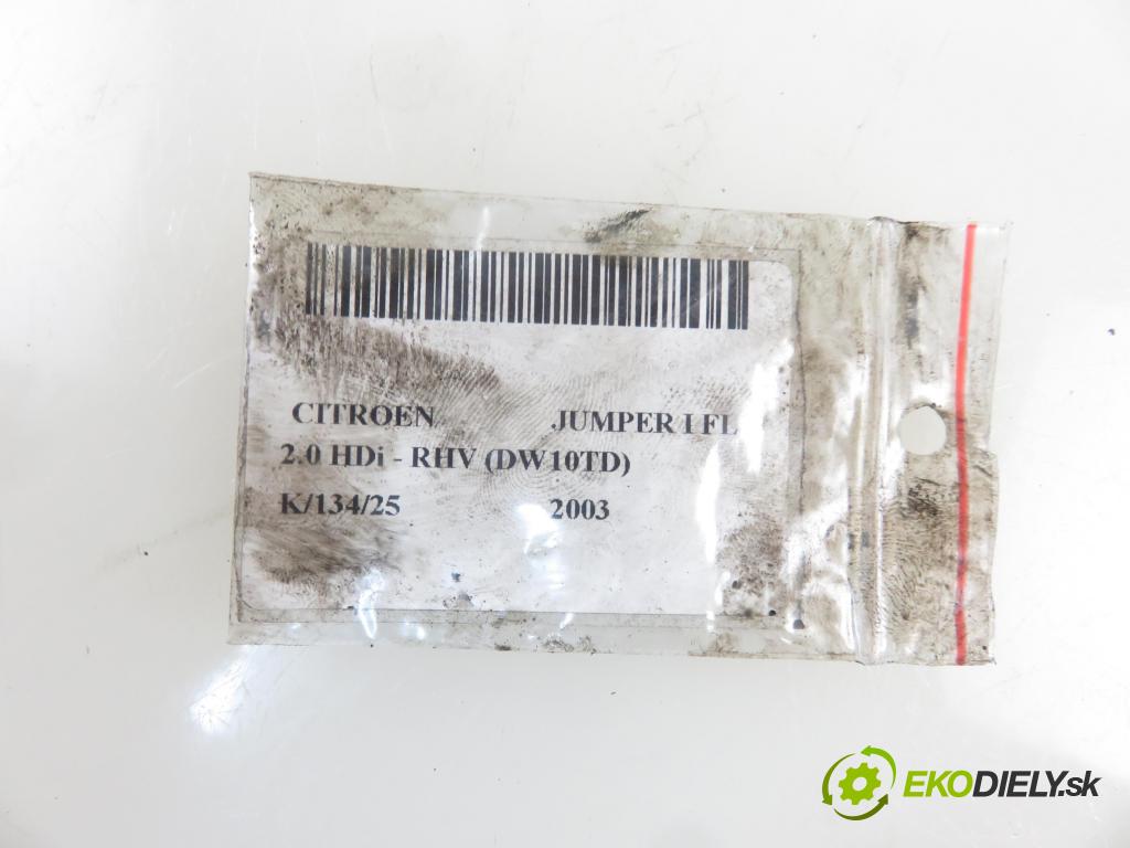 CITROEN JUMPER Skrzynia (244) FURGON 2003 62,00 2.0 HDi - RHV (DW10TD) 1997,00 vstrekovač 0445110076 ; 9653594280 (Vstrekovače)