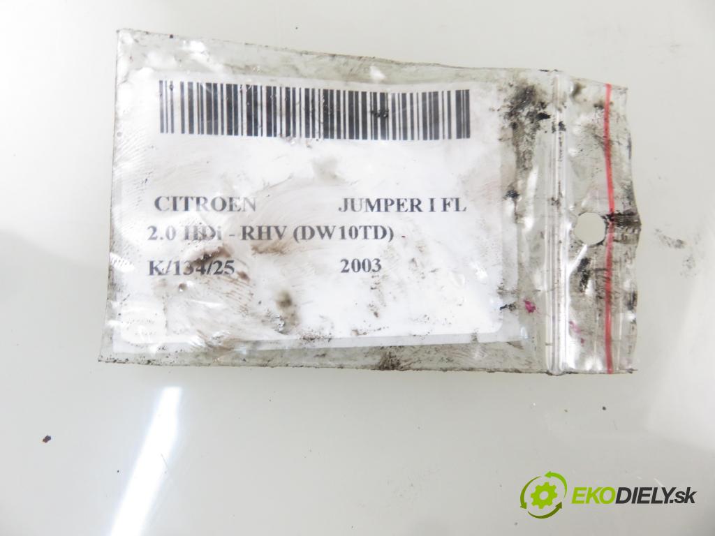 CITROEN JUMPER Skrzynia (244) FURGON 2003 62,00 2.0 HDi - RHV (DW10TD) 1997,00 vstrekovač 0445110076 ; 9653594280 (Vstrekovače)