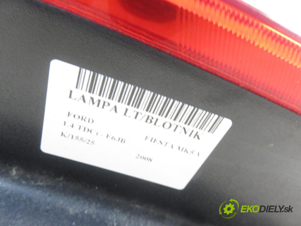 FORD FIESTA V (JH_, JD_) HB 2008 50,00 1.4 TDCi 68 - F6JB 1399,00 Svetlo ľavé zadné 6S6113405B