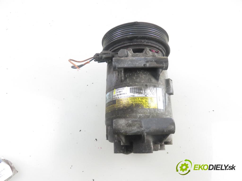 RENAULT MEGANE II Kombi (KM0/1_) KOMBI 2003 72,00 1.4 - K4J 730 1390,00 KOMPRESOR: klimatizácie 8200316164 ; 01140017 (Kompresory klimatizácie)
