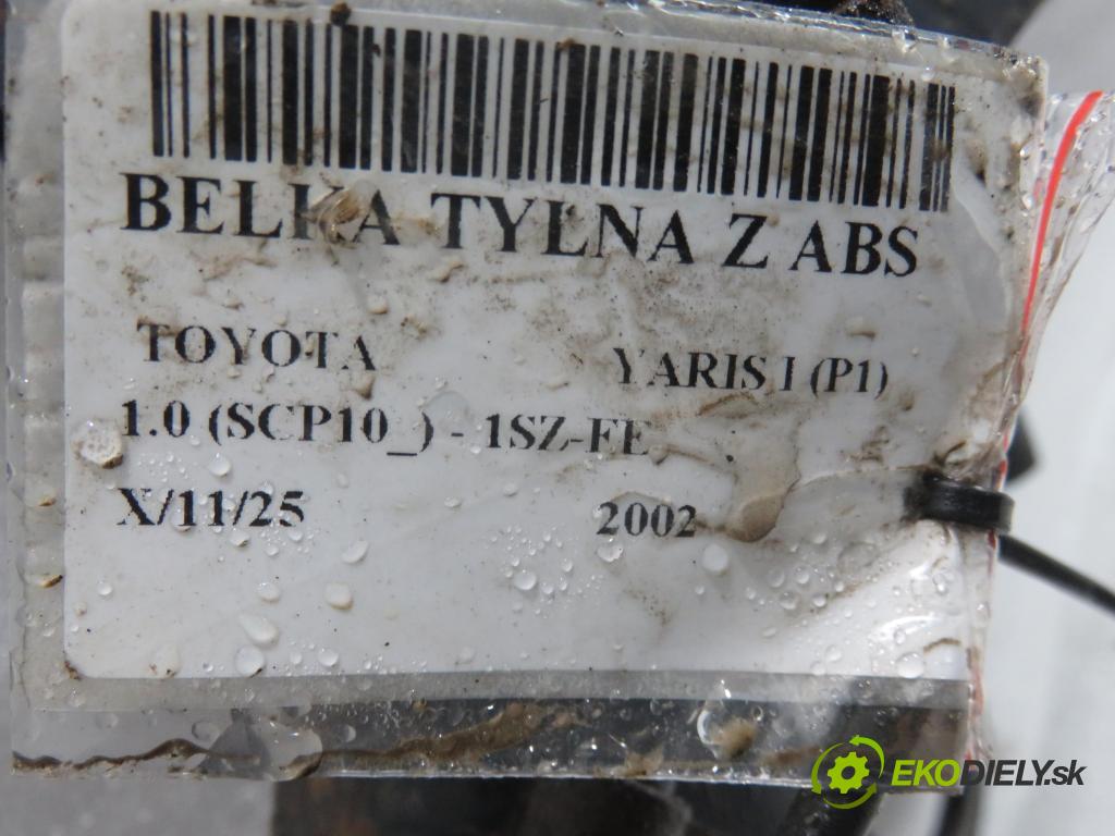TOYOTA YARIS (_P1_) HB 2002 50,00 1.0 VVT- i 68 - 1SZ-FE 998,00 výztuha zadní část ABS
