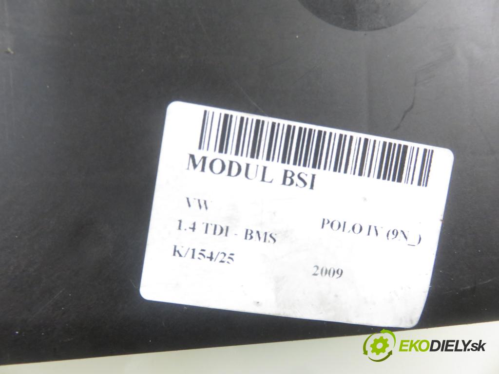 VW POLO (9N_) HB 2009 59,00 1.4 TDI - BMS 1422,00 MODUL BSI 6Q2937049F ; 5WK48218