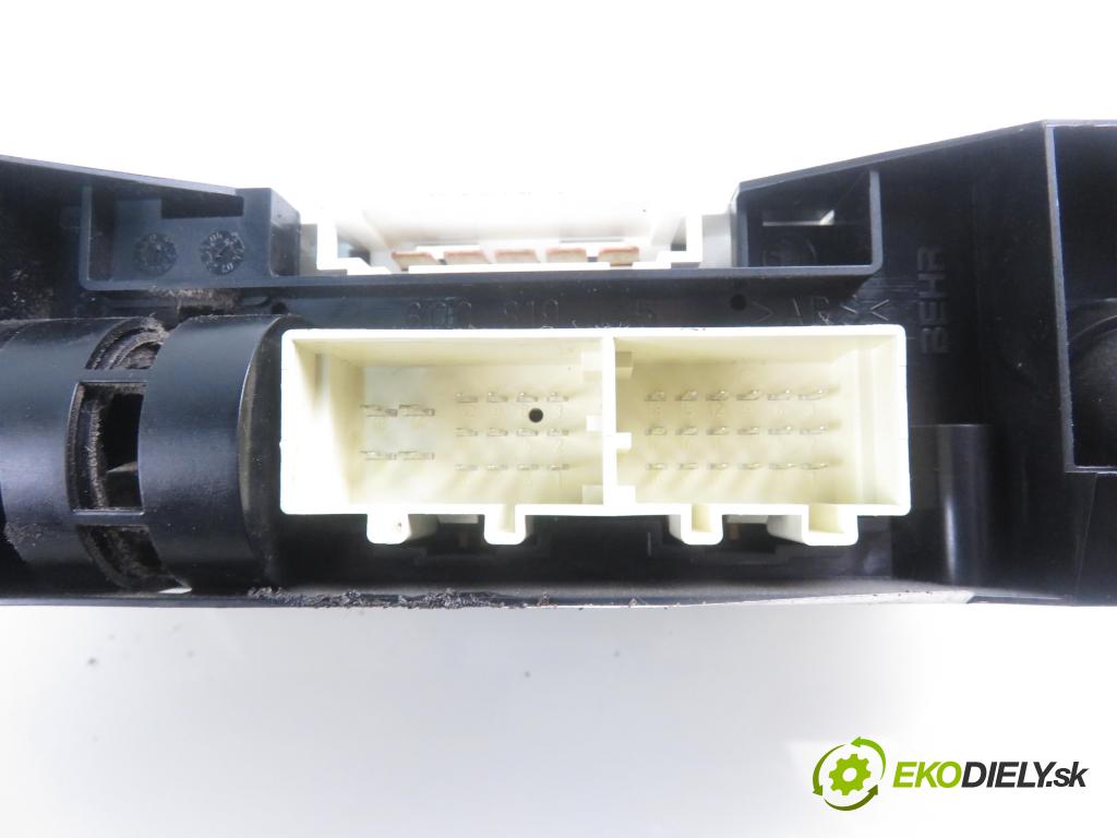 VW POLO (9N_) HB 2009 59,00 1.4 TDI - BMS 1422,00 Panel kúrenia KLIMATIZACE: 6Q0820045H