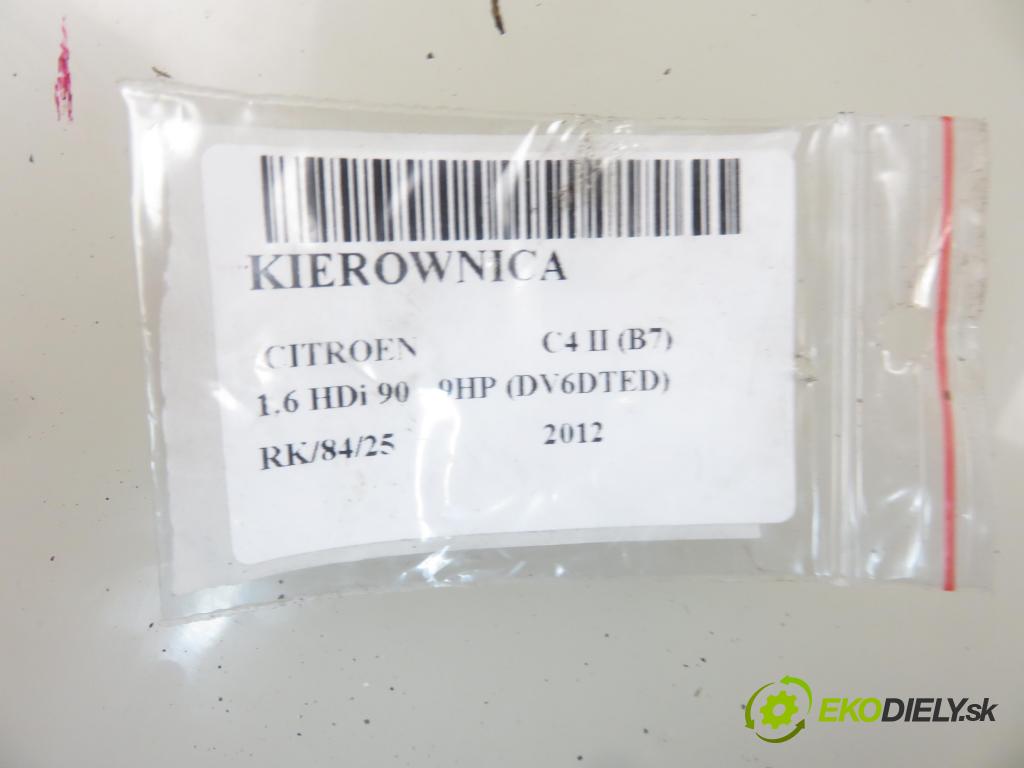 CITROEN C4 II (B7) HB 2012 68,00 1.6 HDi 8V - 9HP (DV6DTED) 1560,00 Volant 96754515ZD (Volanty)