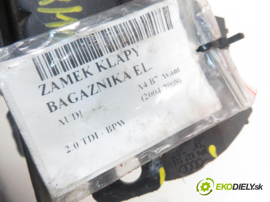 AUDI A4 Avant (8ED, B7) KOMBI 2007 103,00 2.0 TDI - BPW 1968,00 zámok dveří kufr EL. 8P4827505B