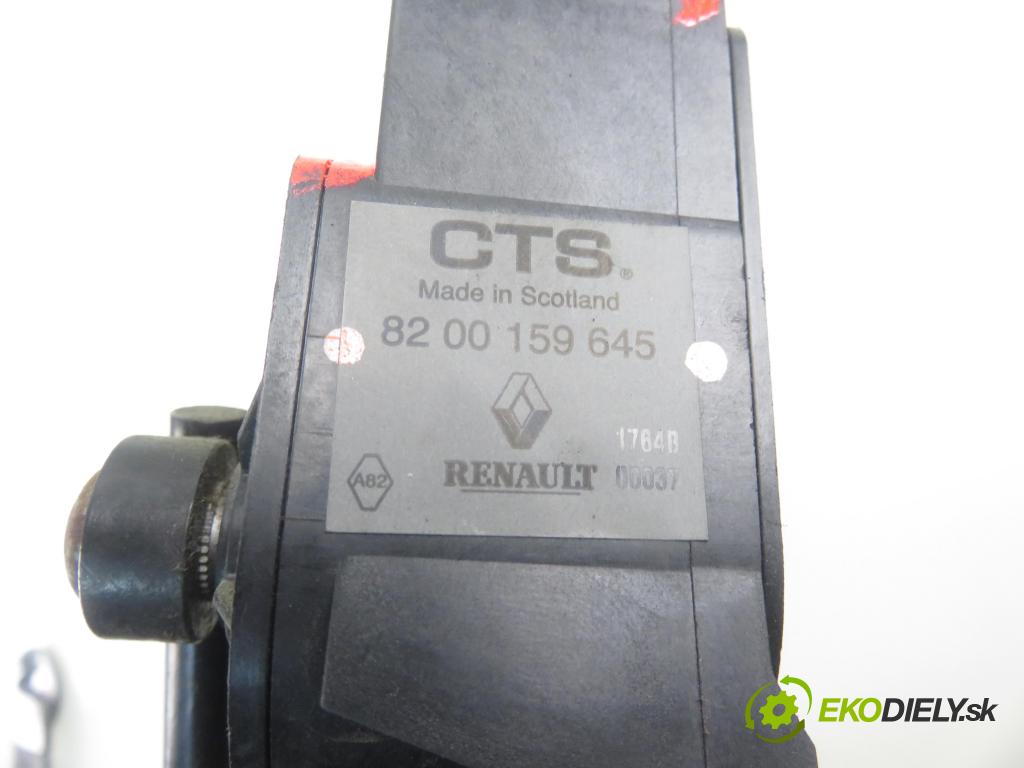RENAULT SCENIC II (JM0/1_) MINIVAN 2004 88,00 1.9 dCi 120 - F9Q 812 1870,00 Potenciometer plynu 8200159645 (Pedále)