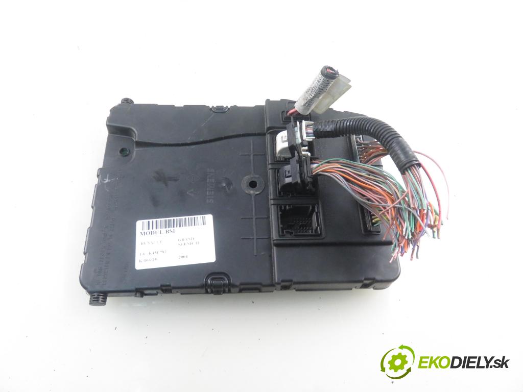 RENAULT GRAND SCENIC II (JM0/1_) MINIVAN 2004 83,00 1.6 - K4M 782 1598,00 MODUL BSI 8200309690 ; S118400220D