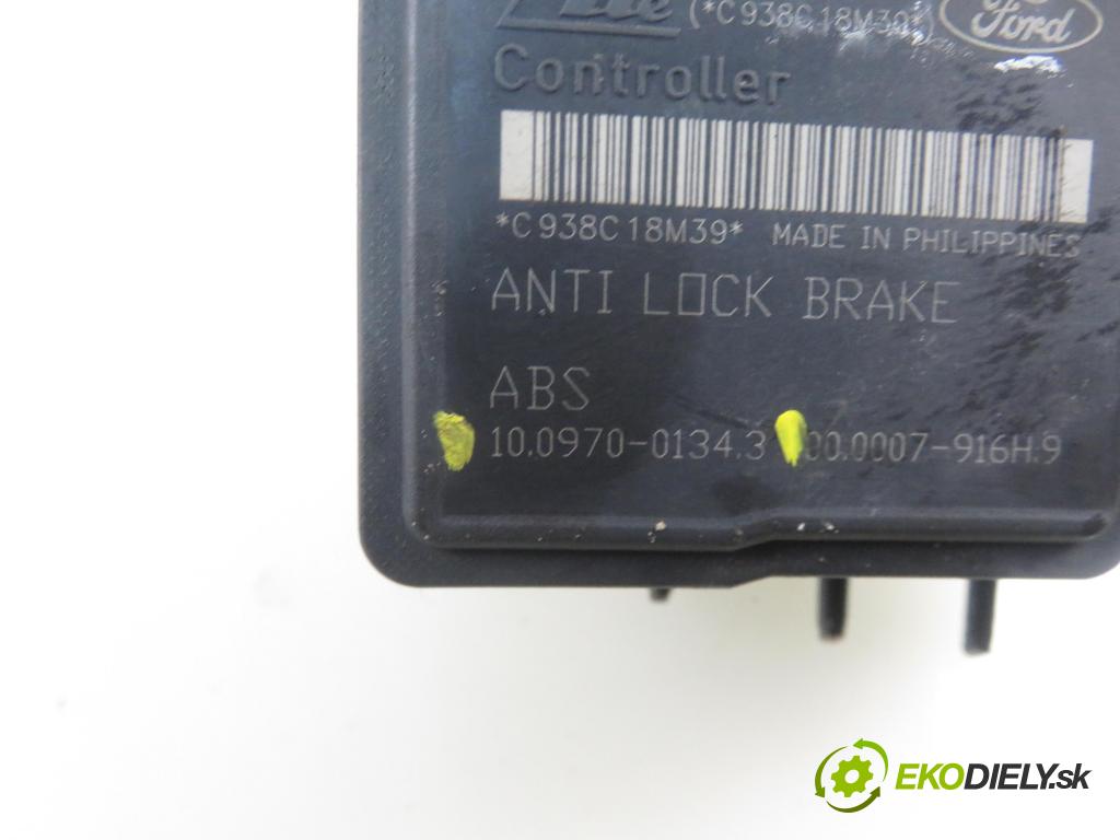 FORD FIESTA V (JH_, JD_) HB 2008 50,00 1.4 TDCi 68 - F6JB 1399,00 Pumpa ABS 10020701154 ; 4S612M110DA ; 10097001343 (Pumpy ABS)