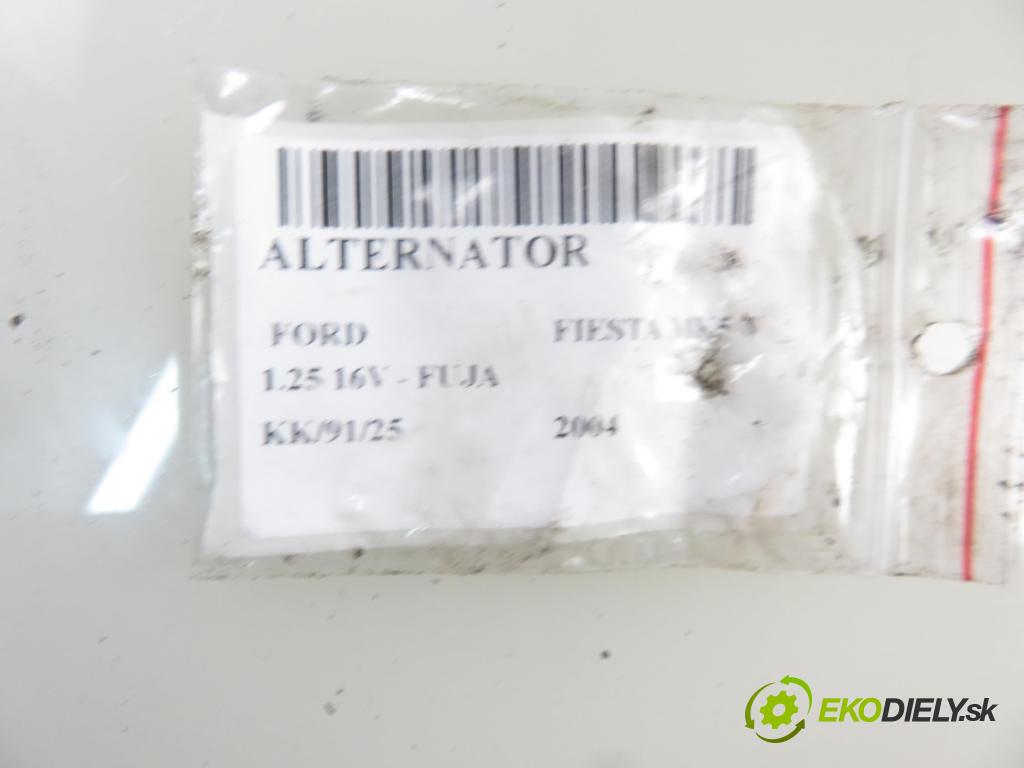 FORD FIESTA V (JH_, JD_) HB 2004 55,00 1.25 16V - FUJA 1242,00 Alternátor 2S6T10300CB ; A005TA7692 (Alternátory)