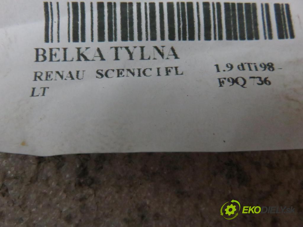 RENAULT SCENIC I (JA0/1_) MINIVAN 1999 72,00 1.9 dTi 98 - F9Q 736 1870,00 výztuha zadní část ABS