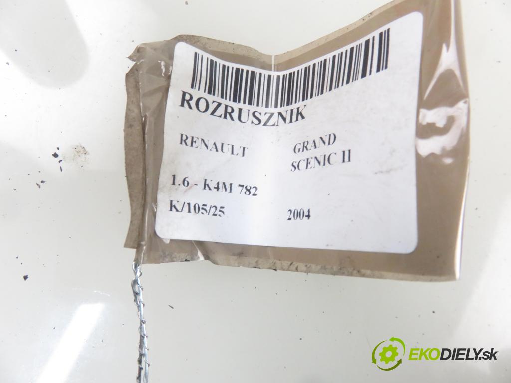 RENAULT GRAND SCENIC II (JM0/1_) MINIVAN 2004 83,00 1.6 - K4M 782 1598,00 Štartér A75328 (Štartéry)