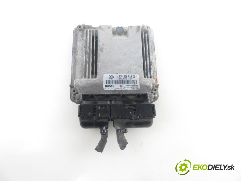 VW GOLF V (1K1) HB 2004 77,00 1.9 TDI PD 105 - BKC 1896,00 Riadiaca jednotka Motor 03G906016CB ; 0281011900