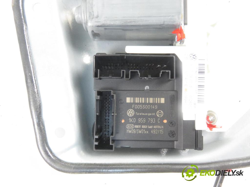 VW GOLF V (1K1) HB 2004 77,00 1.9 TDI PD 105 - BKC 1896,00 mechanismus oken 1K0959793C ; 1K3837401E