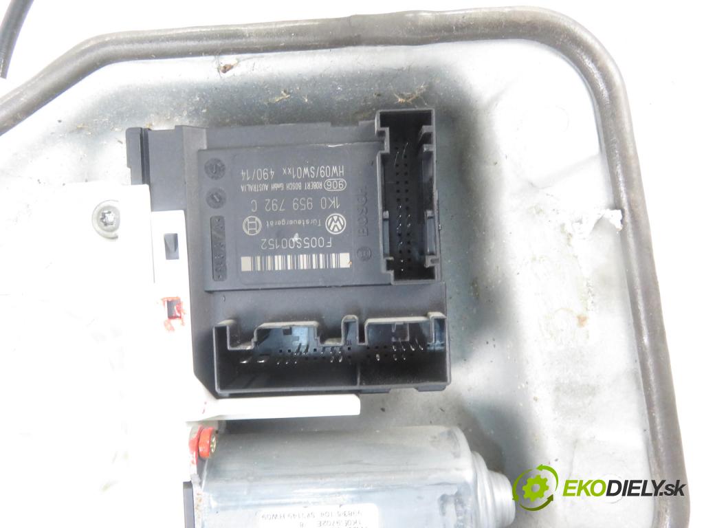 VW GOLF V (1K1) HB 2004 77,00 1.9 TDI PD 105 - BKC 1896,00 mechanismus oken PPE 1K0959792C ; 1K3837462B