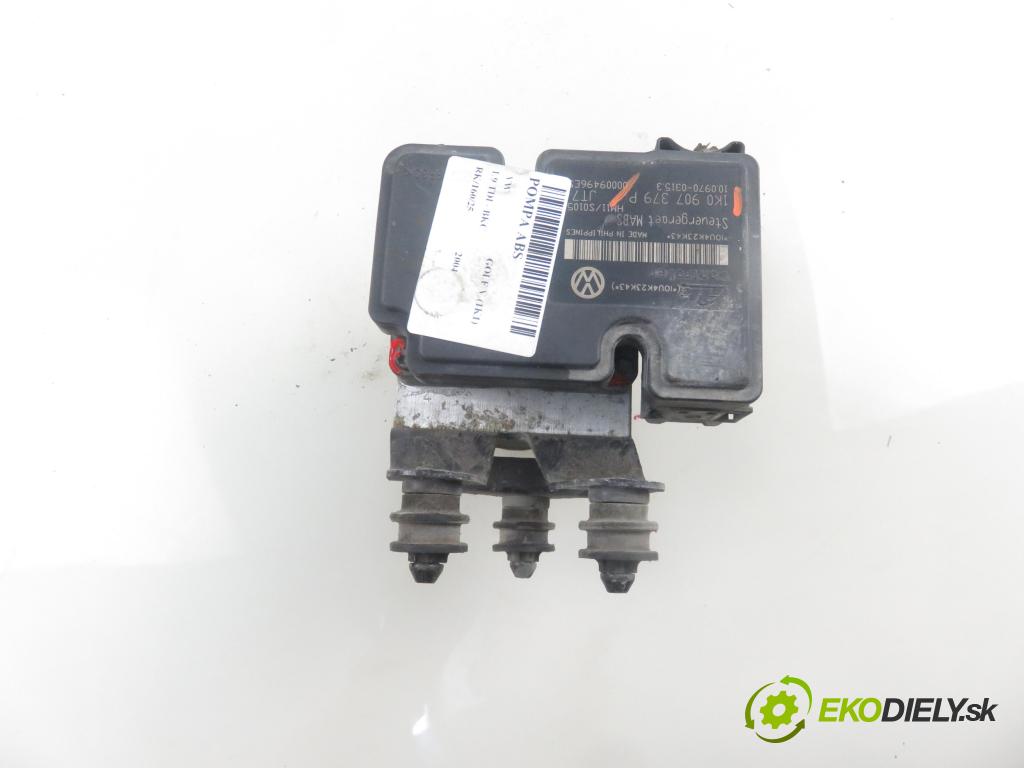 VW GOLF V (1K1) HB 2004 77,00 1.9 TDI PD 105 - BKC 1896,00 Pumpa ABS 1K0907379P ; 10097003153 (Pumpy ABS)