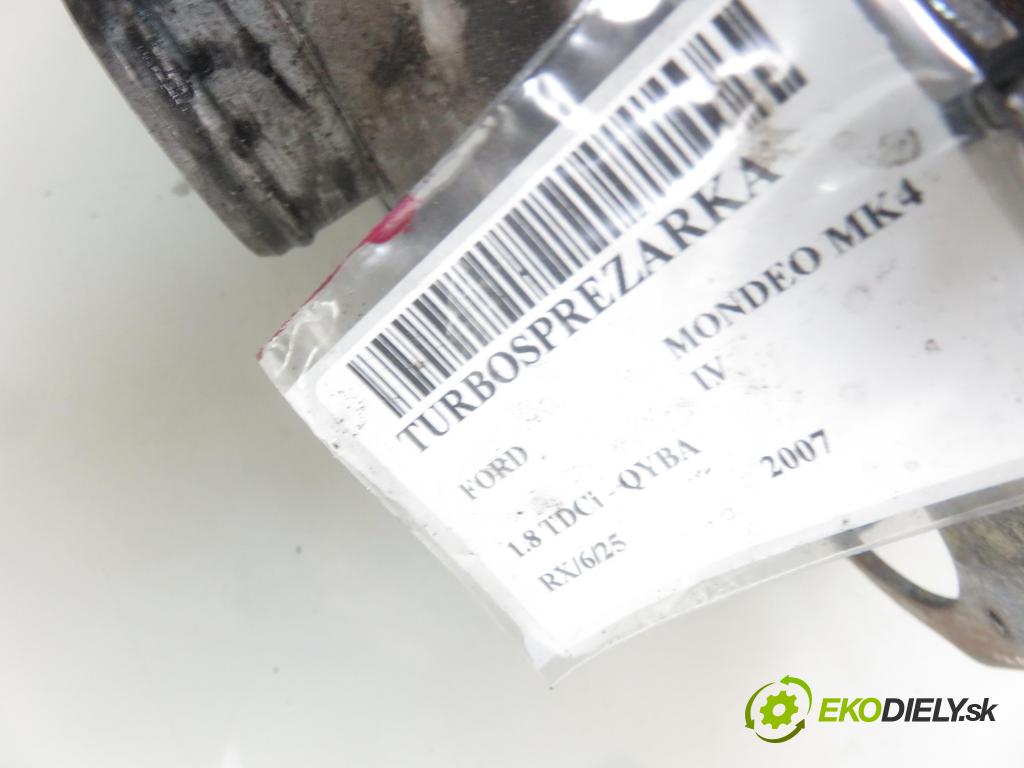 FORD MONDEO IV (BA7) LIFTBACK 2007 92,00 1.8 TDCi - QYBA 1753,00 RYCHLONABÍJEČKA: 7G9Q6K682BB (Turbodúchadla (kompletní))