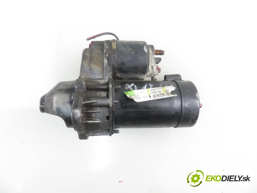 OPEL MERIVA A nadwozie wielkoprzestrzenne (MPV) (X03) MINIVAN 2005 74,00 1.6 16V - Z 16 XE 1598,00 Štartér 90341777 ; D6RA62 (Štartéry)