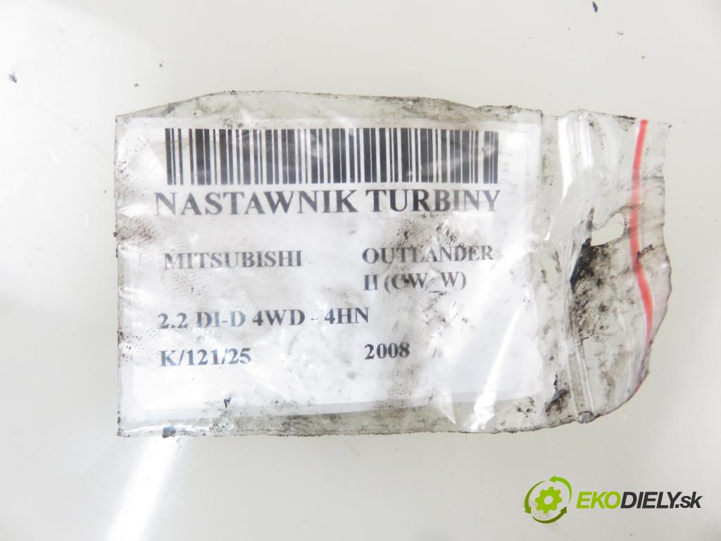 MITSUBISHI OUTLANDER II (CW_W) SUV 2008 115,00 2.2 DI-D 156 4WD - 4HN 2179,00 Nastavovač turba 6NW009483761963 (Ostatné)