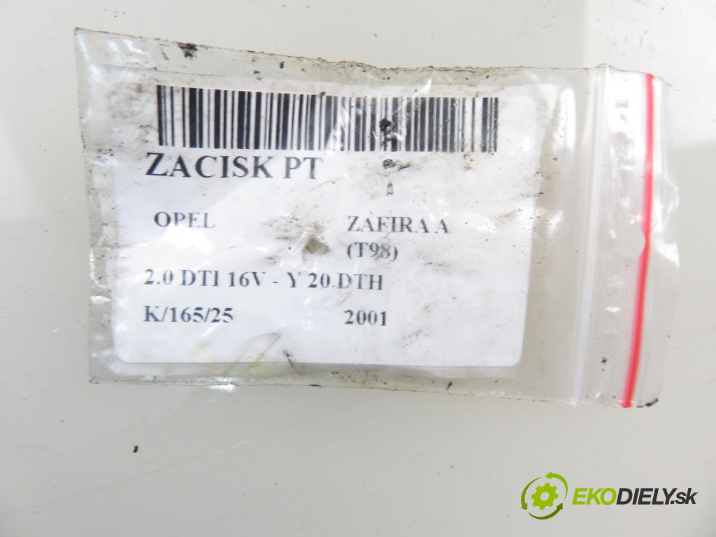 OPEL ZAFIRA A Nadwozie Wielkopojemne (MPV) (T98)  MINIVAN 2001 74,00 2.0 DTI 16V 101 - Y 20 DTH 1995,00 Brzdič strmeň pravé zadné