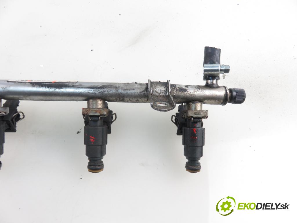 MERCEDES-BENZ KLASA A (W168) HB 1999 75,00 1.6 102 A 160  M 166.960 1598,00 Lišta vstrekovacia 0280151036 ; 96614001 (Vstrekovacie lišty)