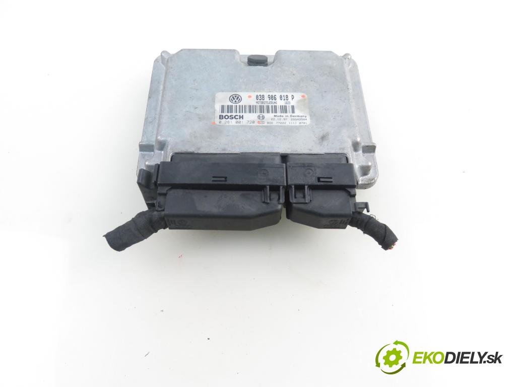 VW PASSAT B5 (3B2) SEDAN 1998 81,00 1.9 TDI 110 - AFN 1896,00 Riadiaca jednotka Motor 038906018P ; 0281001720