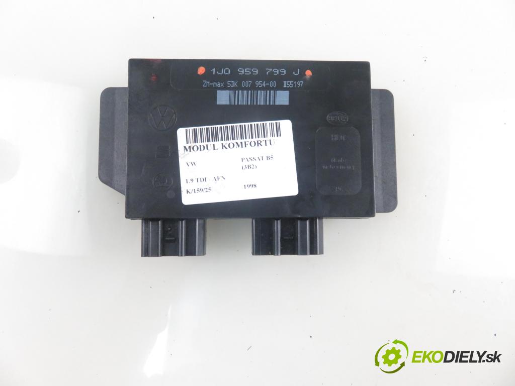 VW PASSAT B5 (3B2) SEDAN 1998 81,00 1.9 TDI 110 - AFN 1896,00 MODUL komfortu 1J0959799J