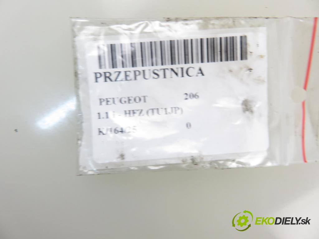 PEUGEOT 206 liftback (2A/C) HB 1998 44,00 1.1 60 - HFZ 1124,00 Škrtiaca klapka  (Škrtiace klapky)