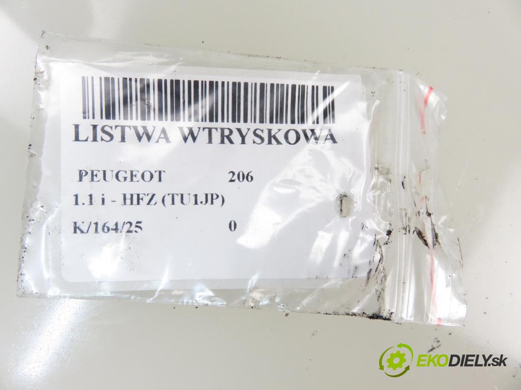PEUGEOT 206 liftback (2A/C) HB 1998 44,00 1.1 60 - HFZ 1124,00 Lišta vstrekovacia 9628982980C (Vstrekovacie lišty)