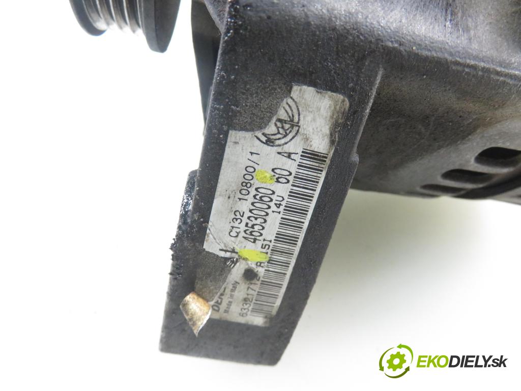 FIAT PUNTO (188_) HB 2000 44,00 1.2 60 - 188 A4.000 1242,00 Alternátor 46530060 (Alternátory)