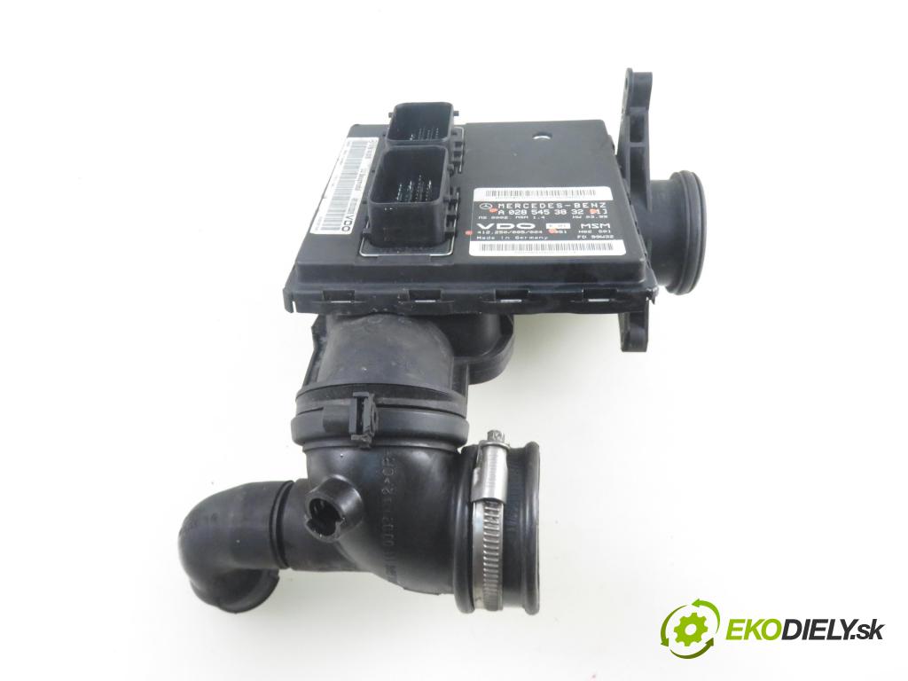MERCEDES-BENZ KLASA A (W168) HB 1999 75,00 1.6 102 A 160 M 166.960 1598,00 Riadiaca jednotka Motor A0285453832 ; 412250005004