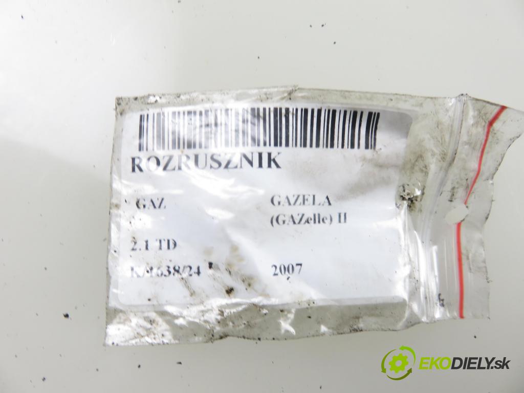 GAZ GAZELLE  KABINA/PLATFORMA 2007 81,00 2.1 TD - GAZ-560 2134,00 Štartér 0001109042 (Štartéry)