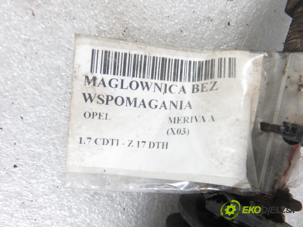 OPEL MERIVA A nadwozie wielkoprzestrzenne (MPV) (X03) MINIVAN 2003 74,00 1.7 CDTI 100 - Z 17 DTH 1686,00 Riadenie bez servočerpadlo 26082855