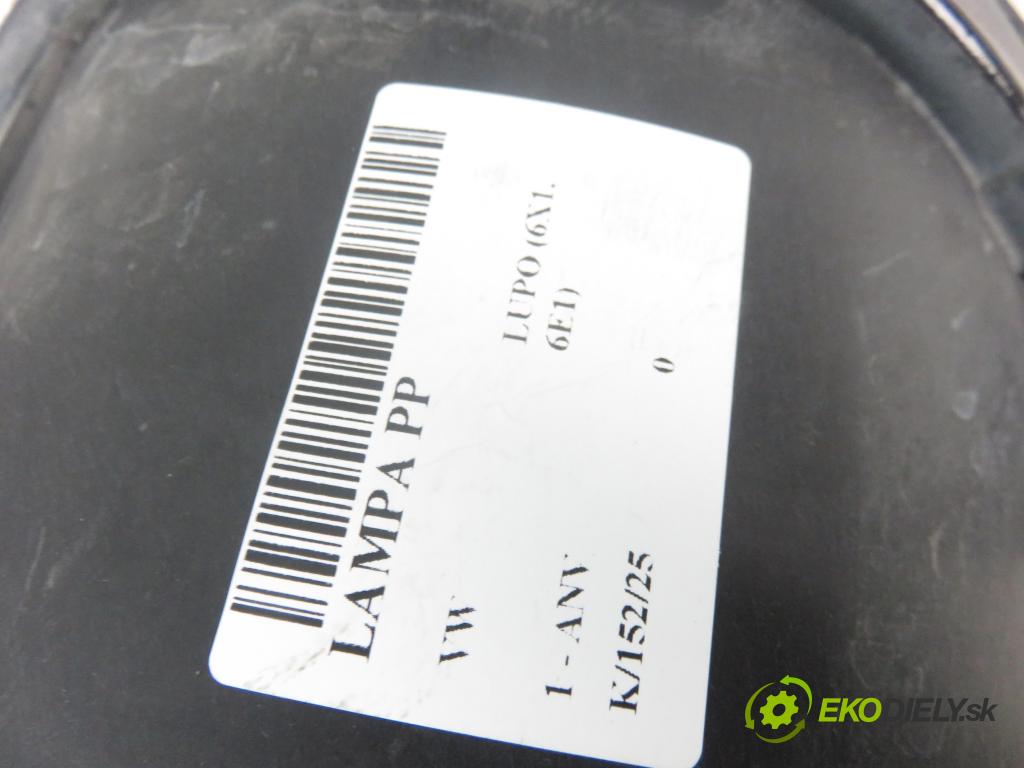 VW LUPO (6X1, 6E1) HB 2001 37,00 1.0 MPI 50 - ANV 999,00 světlo PP