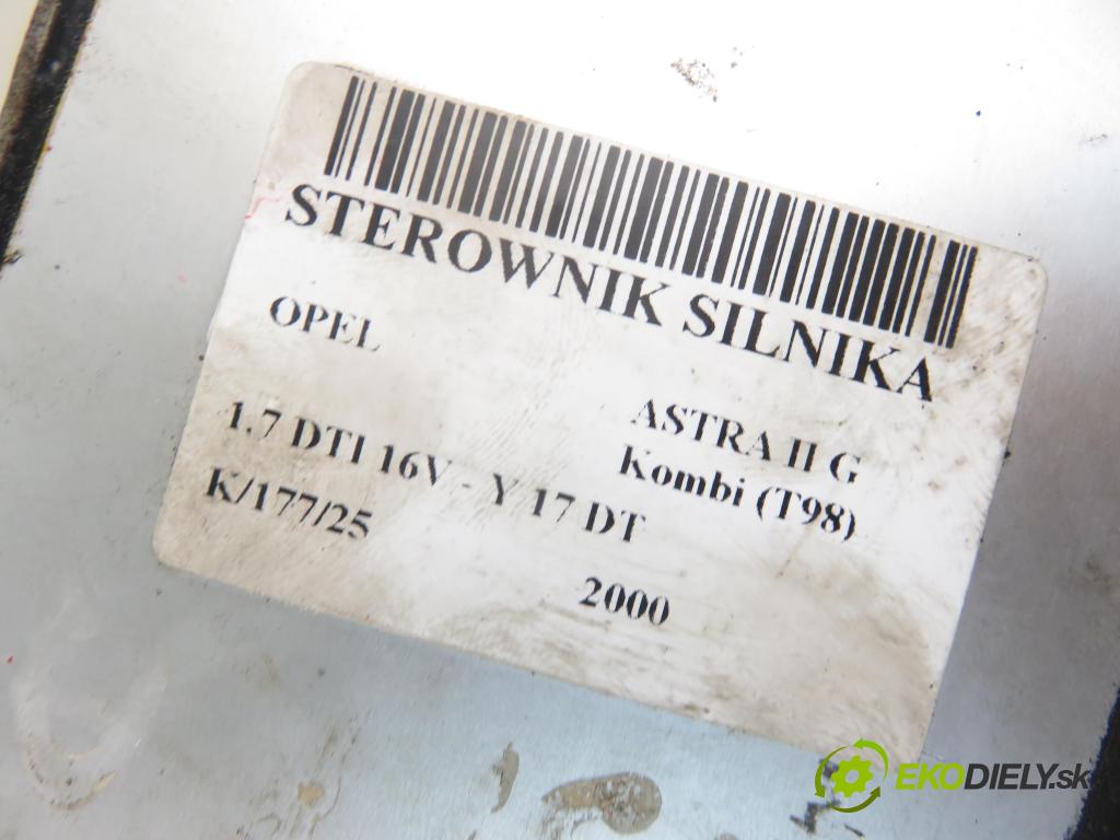 OPEL ASTRA G Kombi (T98) KOMBI 2000 55,00 1.7 DTI 16V - Y 17 DT 1686,00 Riadiaca jednotka Motor 09391899