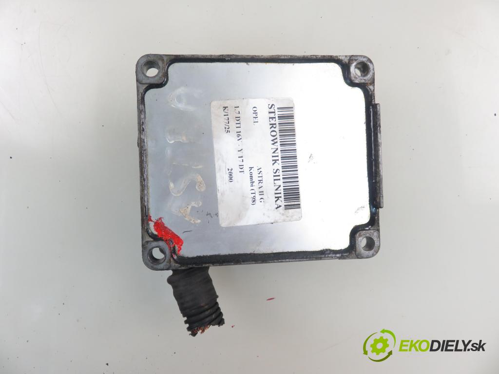 OPEL ASTRA G Kombi (T98) KOMBI 2000 55,00 1.7 DTI 16V - Y 17 DT 1686,00 Riadiaca jednotka Motor 09391899