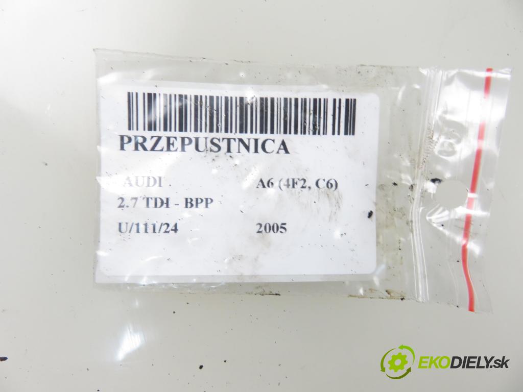 AUDI A6 (4F2, C6) SEDAN 2005 132,00 2.7 TDI 180 - BPP 2698,00 Škrtiaca klapka 4E0145950J ; A2C30247400 (Škrtiace klapky)