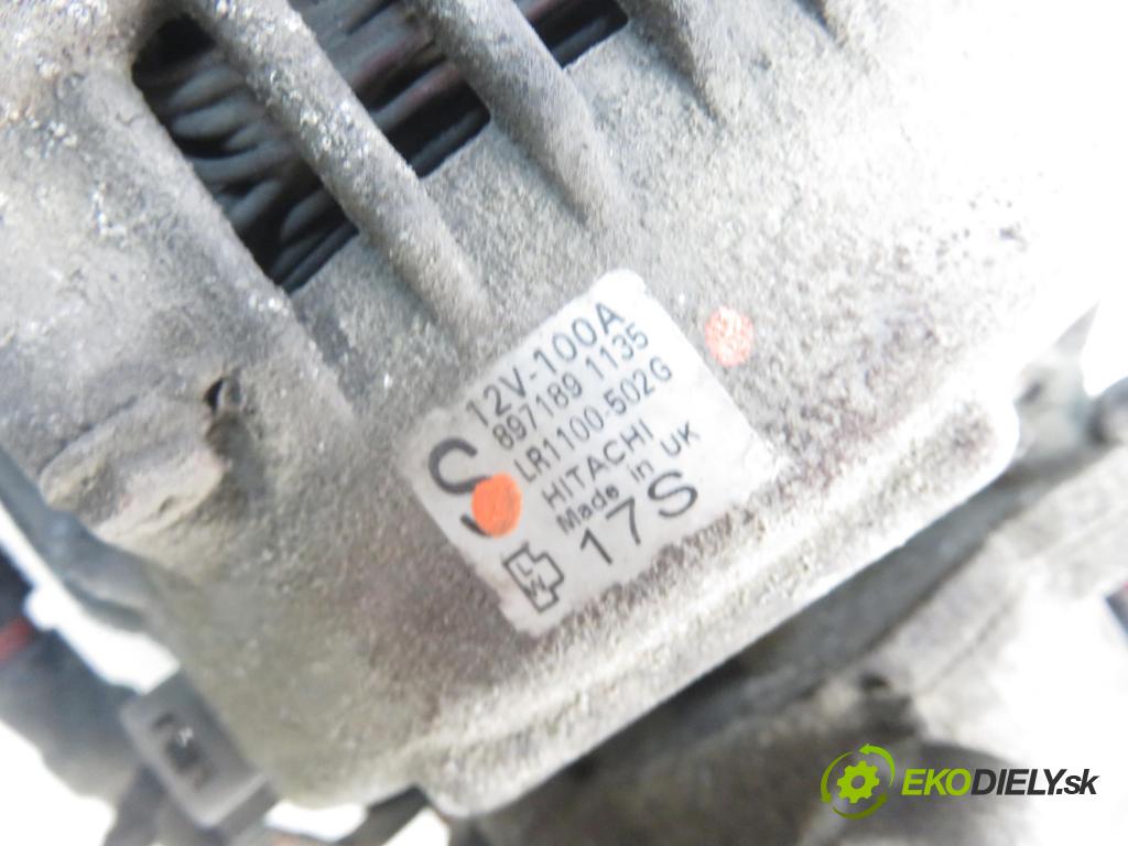 OPEL ASTRA G Kombi (T98) KOMBI 2000 55,00 1.7 DTI 16V - Y 17 DT 1686,00 Alternátor LR1100502G (Alternátory)