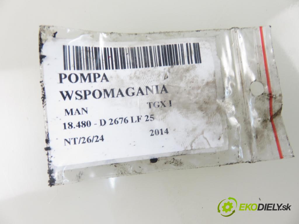 MAN TGX I CIĄGNIK SIODŁOWY 2014 353,00 18.480 - D 2676 LF 25 12419,00 Pumpa servočerpadlo 81471016136 ; 7685955325 (Servočerpadlá, pumpy riadenia)