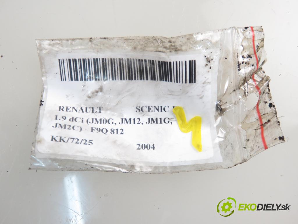 RENAULT SCENIC II (JM0/1_) MINIVAN 2004 88,00 1.9 dCi 120 - F9Q 812 1870,00 vstrekovač 8200100272 ; 0445110110B (Vstrekovače)