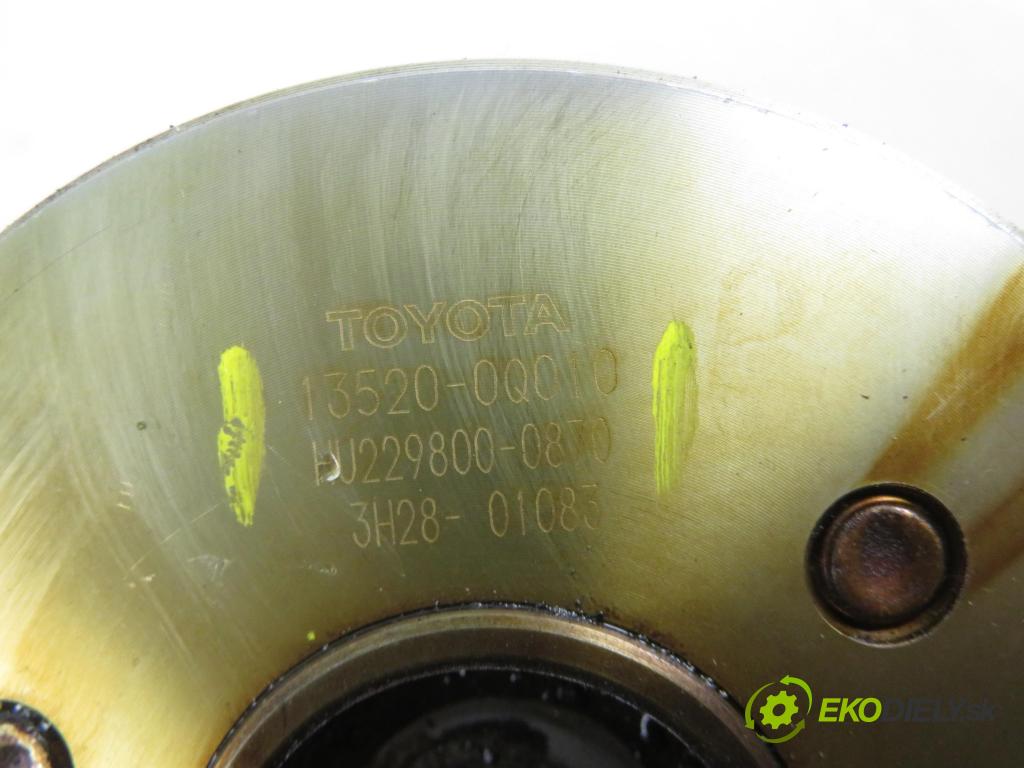 CITROEN C1 (PM_, PN_) HB 2006 50,00 1.0 12V R3 68 - 1KR-FE 998,00 Koleso vačky Vačkový hriadeľ: 135200Q010 ; HU2298000870