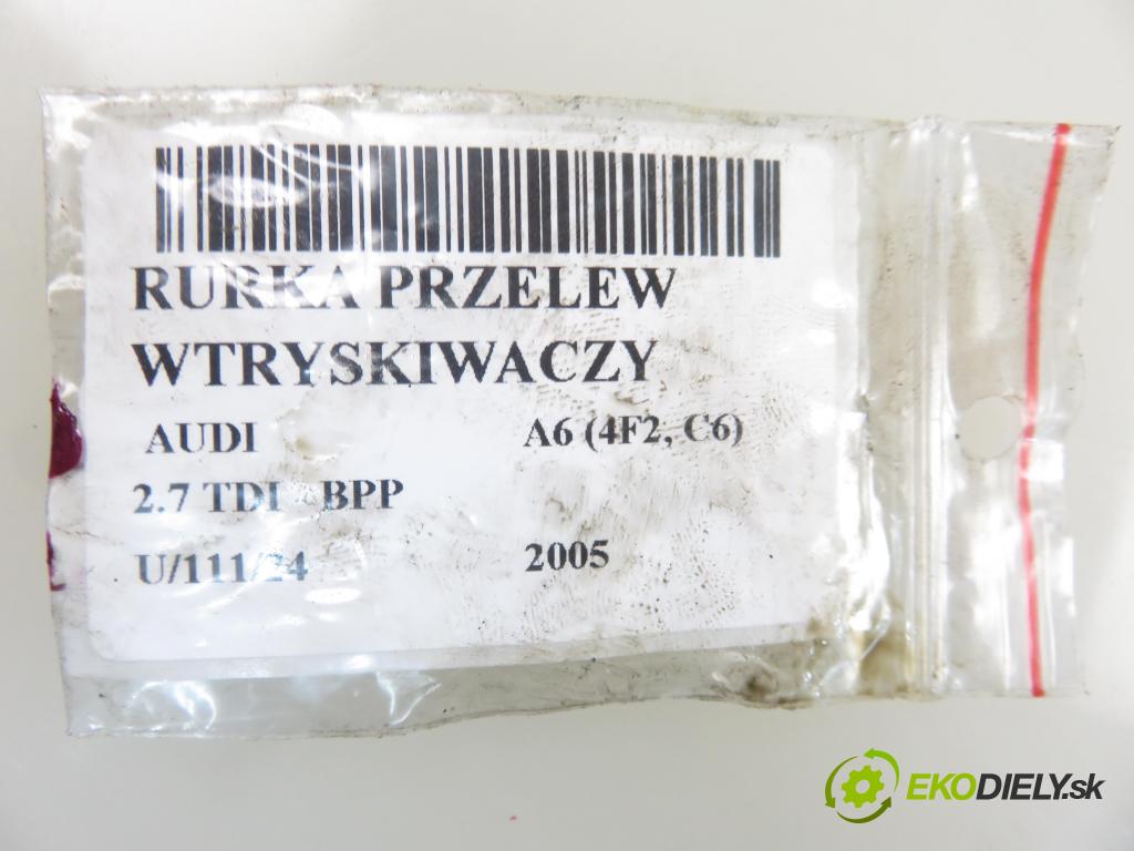 AUDI A6 (4F2, C6) SEDAN 2005 132,00 2.7 TDI 180 - BPP 2698,00 rúrka VSTREKOVAČE: 059218D