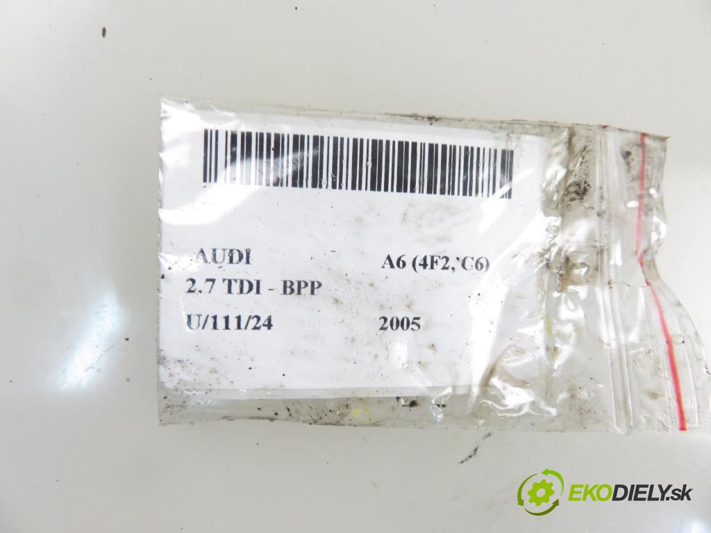 AUDI A6 (4F2, C6) SEDAN 2005 132,00 2.7 TDI 180 - BPP 2698,00 vstrekovač 059130277R ; 0445115019 (Vstrekovače)