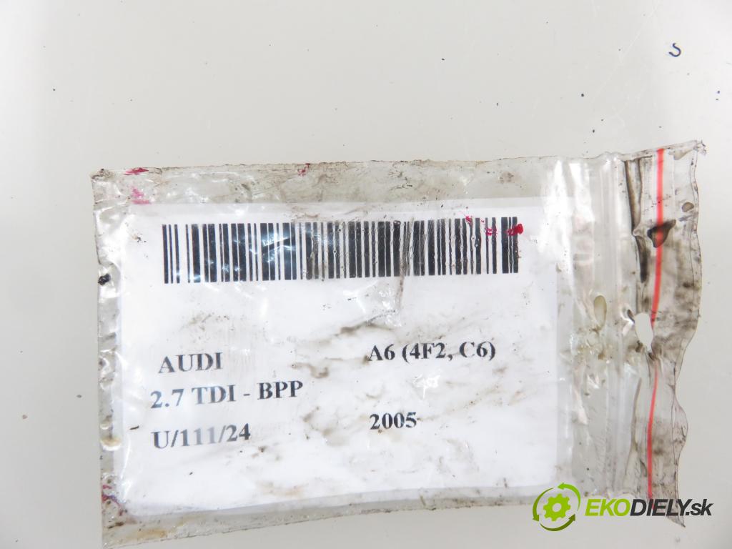 AUDI A6 (4F2, C6) SEDAN 2005 132,00 2.7 TDI 180 - BPP 2698,00 vstrekovač 059130277R ; 0445115019 (Vstrekovače)
