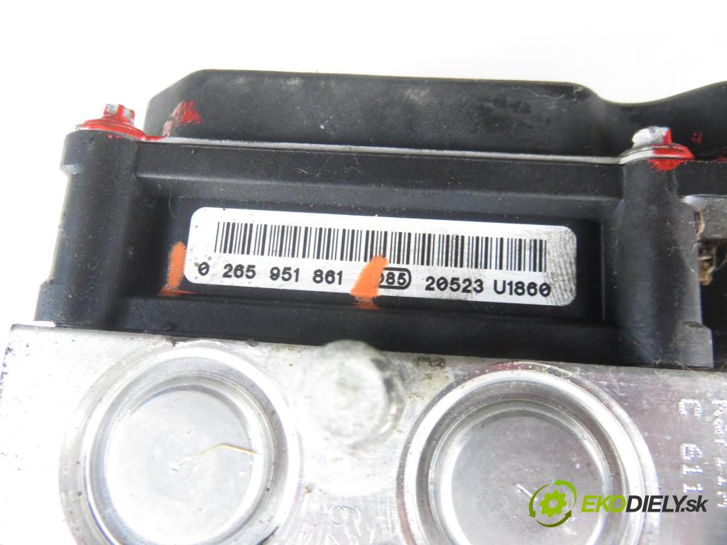 CITROEN C4 II (B7) HB 2012 68,00 1.6 HDi 8V - 9HP (DV6DTED) 1560,00 Pumpa ABS 0265951861 (Pumpy ABS)