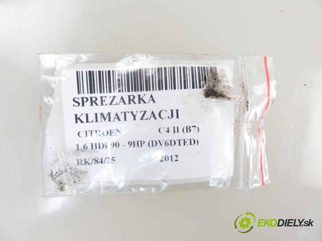 CITROEN C4 II (B7) HB 2012 68,00 1.6 HDi 8V - 9HP (DV6DTED) 1560,00 KOMPRESOR: klimatizácie 4471503250 (Kompresory klimatizácie)